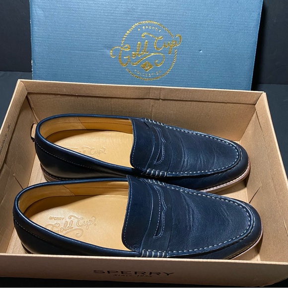 Sperry Gold Cup Exeter Penny Loafer STS22124 Blue Men’s Sz 10.5 Slip-On main image 9